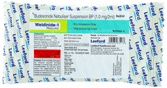 Weldinide 1 2ml Pack Of 5 Respules Weldinide 1 2ml Pack Of 5 Respules